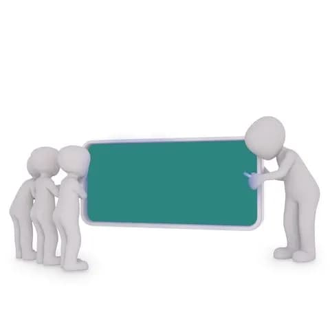 white and plain education board 6
