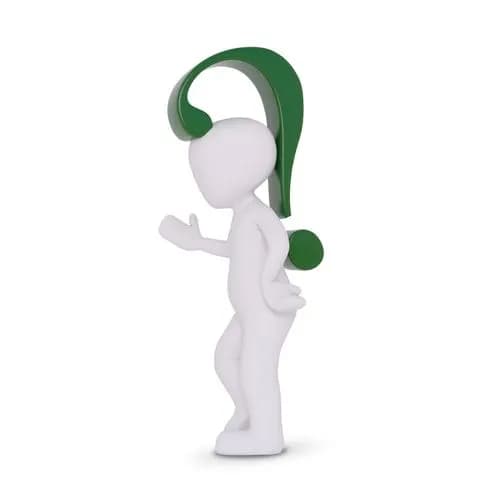 handle the question mark