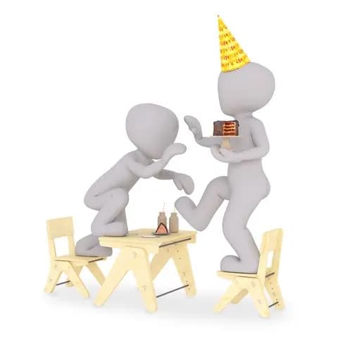 celebrate the birthday with kid
